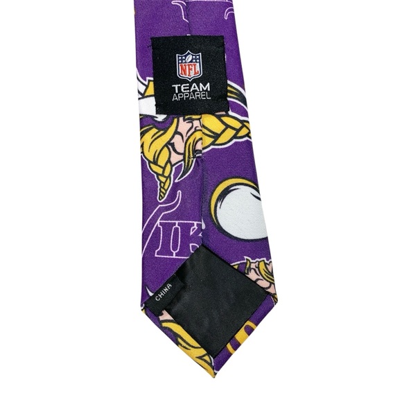 NFL Minnesota Vikings Skinny Tie - Picture 2 of 4
